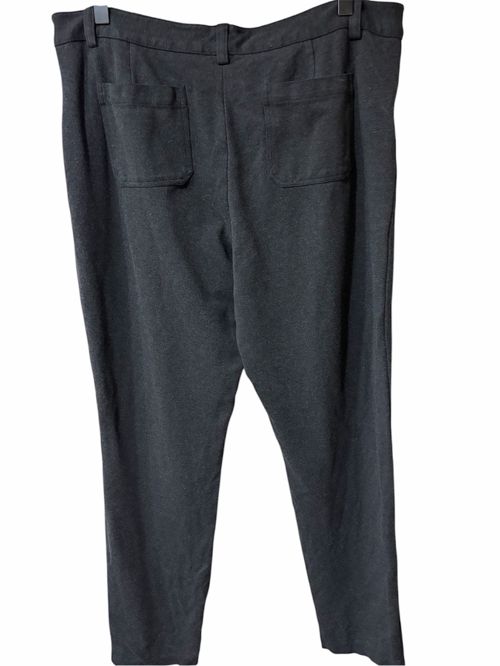 Andrew Marc Charcoal Ponte Knit Trousers – Size 12 - Picture 2 of 5
